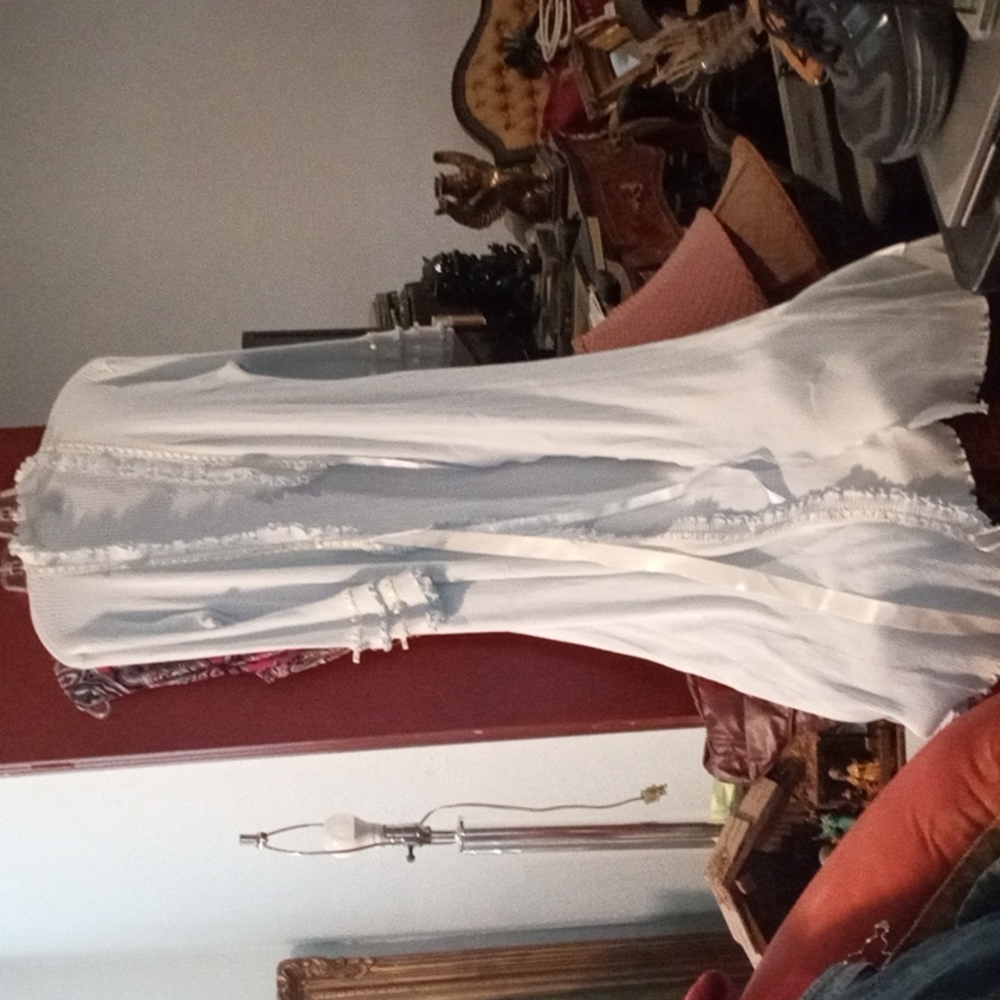 Vintage adorable baby blue robe - Picture 5 of 10